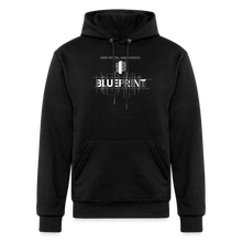 Load image into Gallery viewer, Unisex BluePrint Hoodie - black