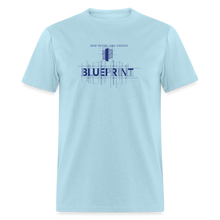 Load image into Gallery viewer, Unisex BluePrint T-Shirt - powder blue