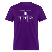 Load image into Gallery viewer, Unisex BluePrint T-Shirt - purple