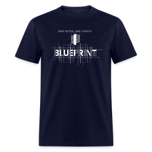 Load image into Gallery viewer, Unisex BluePrint T-Shirt - navy