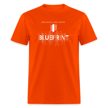 Load image into Gallery viewer, Unisex BluePrint T-Shirt - orange