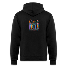 Load image into Gallery viewer, Unisex New Bethel Colorful Hoodie - black