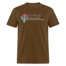 Load image into Gallery viewer, Unisex New Bethel Colorful T-Shirt - brown