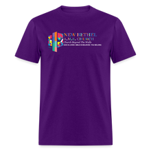 Load image into Gallery viewer, Unisex New Bethel Colorful T-Shirt - purple