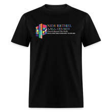 Load image into Gallery viewer, Unisex New Bethel Colorful T-Shirt - black
