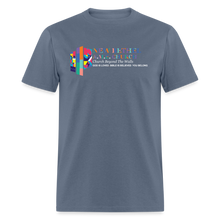 Load image into Gallery viewer, Unisex New Bethel Colorful T-Shirt - denim