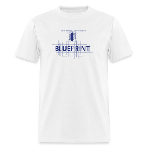 Unisex BluePrint T-Shirt - white
