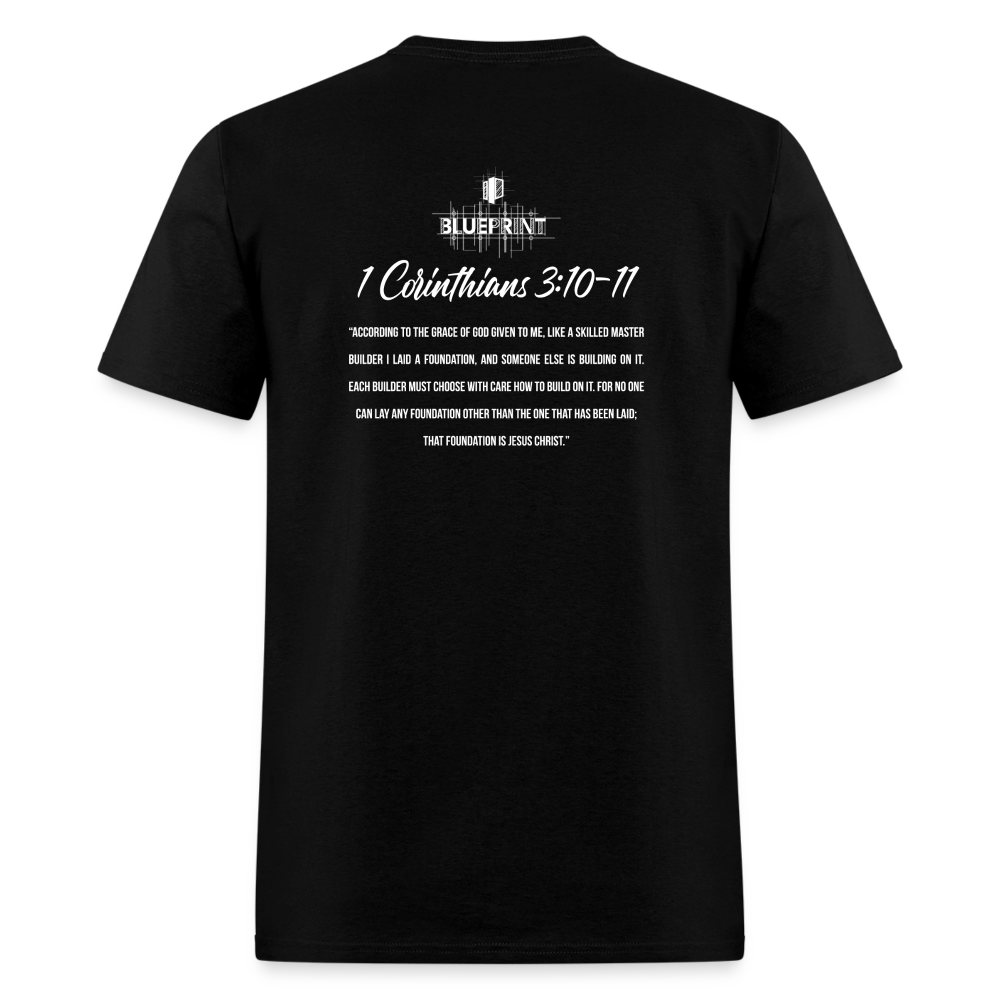 Unisex BluePrint T-Shirt - black