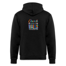 Load image into Gallery viewer, Unisex New Bethel Colorful Hoodie - black
