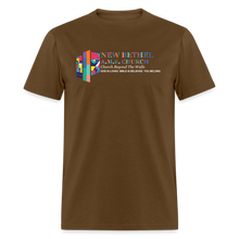 Load image into Gallery viewer, Unisex New Bethel Colorful T-Shirt - brown
