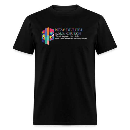 Unisex New Bethel Colorful T-Shirt - black